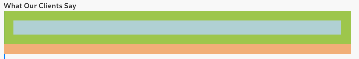 Widget visualization